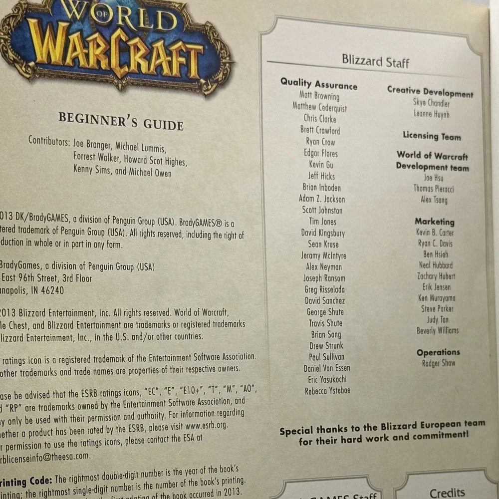 World‎ of Warcraft: Official Beginner's Guide Take Your Game Further